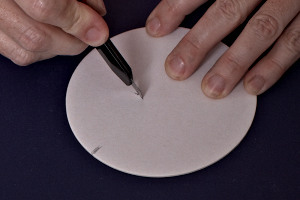 Kreuz einschneiden Kreuz einschneiden